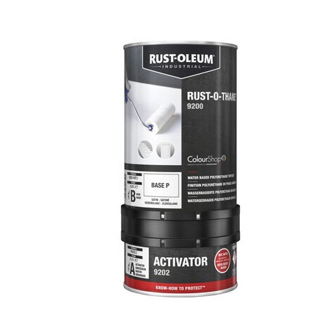 Rustoleum Rust-O-Thane 9211 zijdeglans 1 Liter Transparant