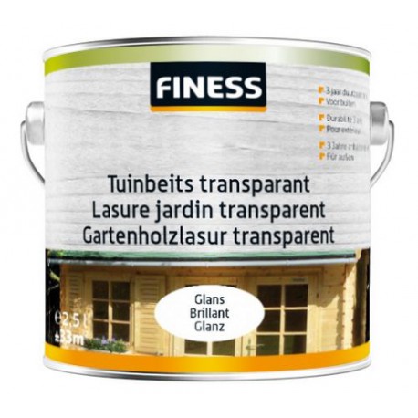 Finess Beits Tuinhuis Transparant Glans 2,5 Liter