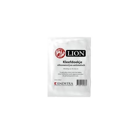Lion Kleefdoek 45x82cm siliconenvrij en antistatisch