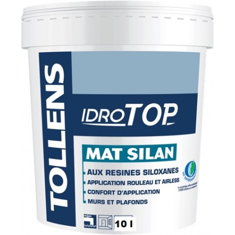 Tollens Idrotop Mat Silan 10 ltr. 