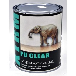 Neverlak PU Clear XTRM 1K Mat Naturel