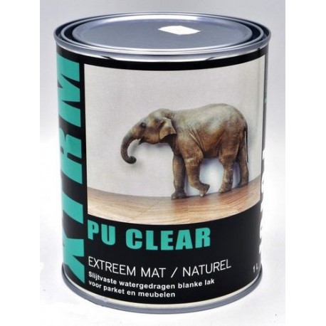 Neverlak PU Clear XTRM 1K Mat Naturel