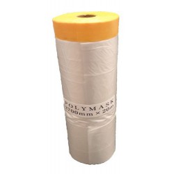 Storm Masking-Folie met tape (Gold) 2700mm x 20mtr