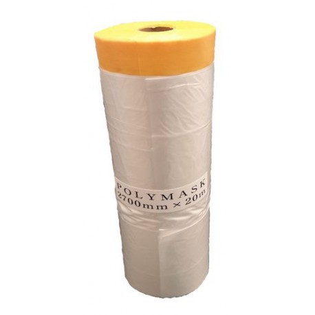 Storm Masking-Folie met tape (Gold) 2700mm x 20mtr